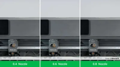 Bambu Lab Хотэнд в сборе с соплом Hardened Steel, ориг., FAH001, для 3д принтерa X1C, диаметр 0.4 мм.