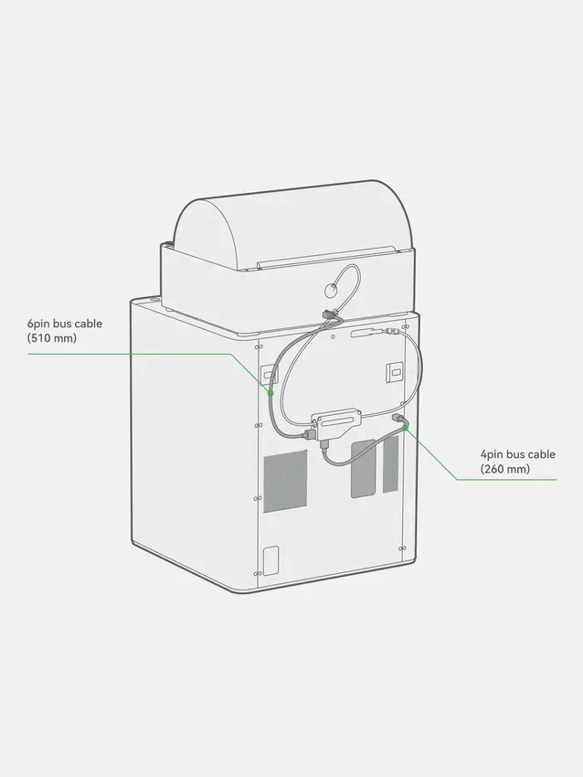 Bambu Lab Bus Cable 6-pin Кабель 6контактный (CAB003)