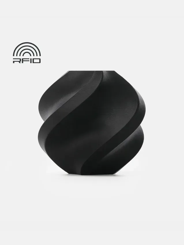 Пластик для 3д печати PETG High Flow (HF) Bambu Lab 33102 Black, без катушки