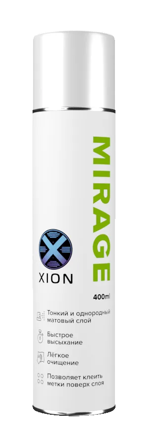 Спрей для 3D сканирования XION MIRAGE Самоисчезающий матирующий антибликовый, 400мл