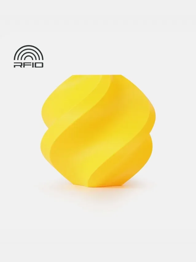 PLA Basic Bambu Lab 10400 Yellow, без катушки