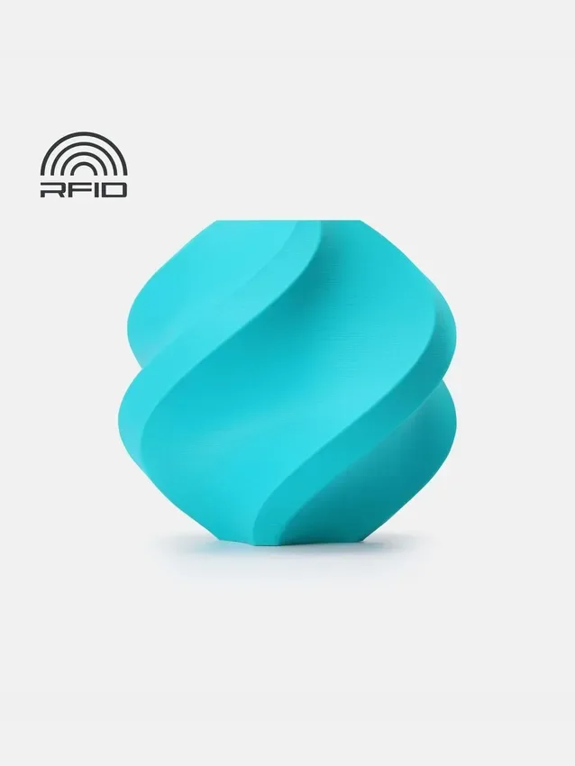 PLA Basic Bambu Lab 10605 Turquoise, без катушки