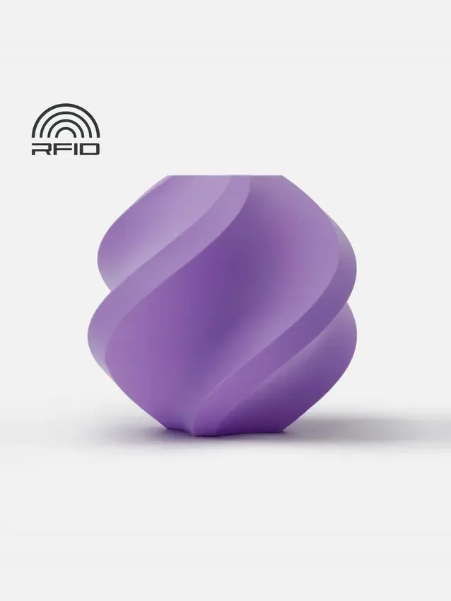 Пластик для 3д печати PLA Matte Bambu Lab 11700 Lilac Purple, без катушки